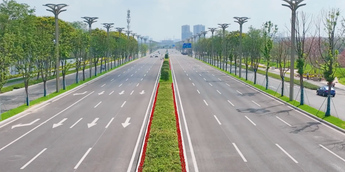 太炫酷啦！德陽首條“智慧道路”試通車！位置在……